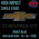 Chevrolet Frost Blue | 26 / 28 / 7095 | 1978-1979 | OEM High Impact Series Single Stage