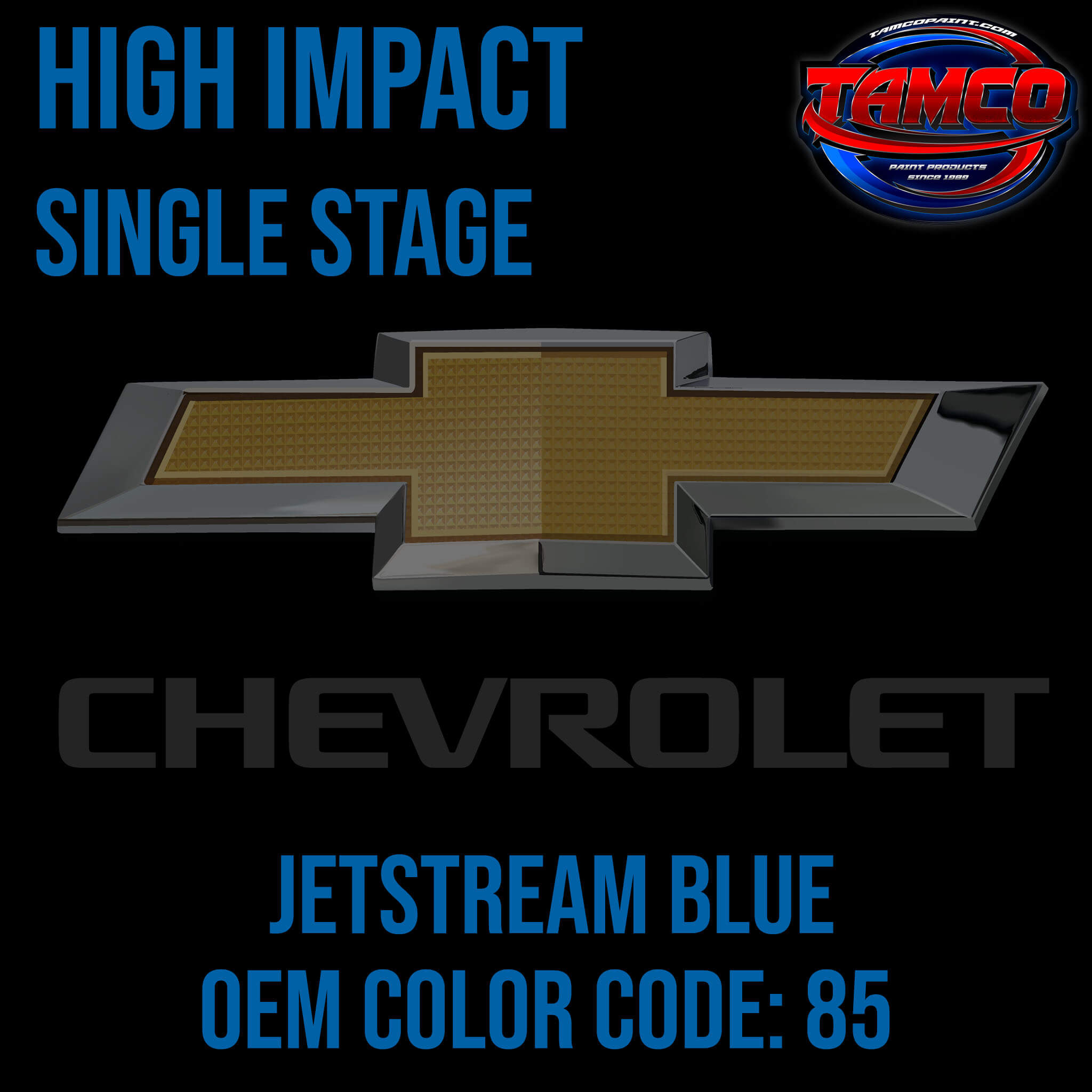 Chevrolet Jetstream Blue 85 High Impact Single Stage