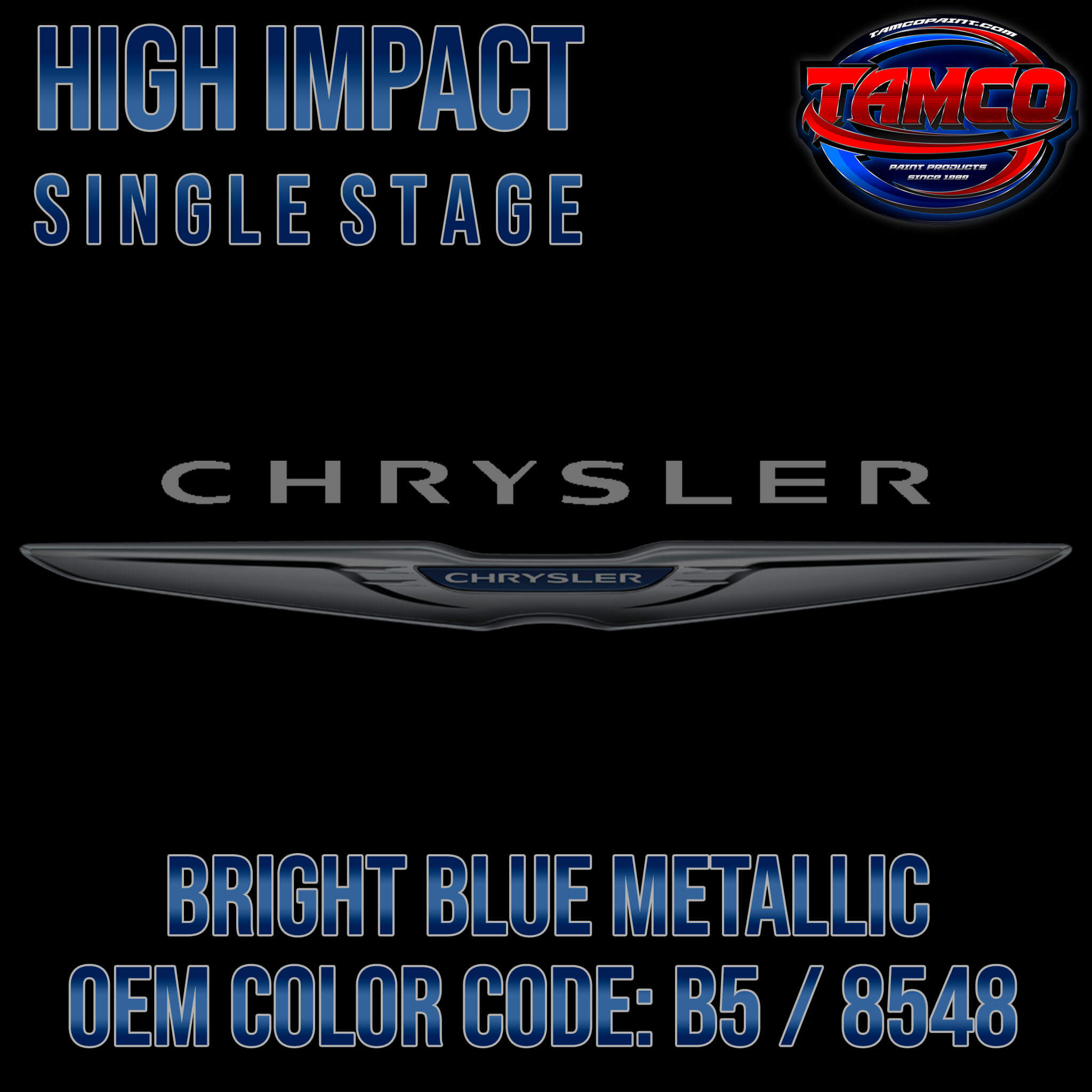 Chrysler Bright Blue Metallic | B5 / 8548 | 1971-1973 | OEM High Impac