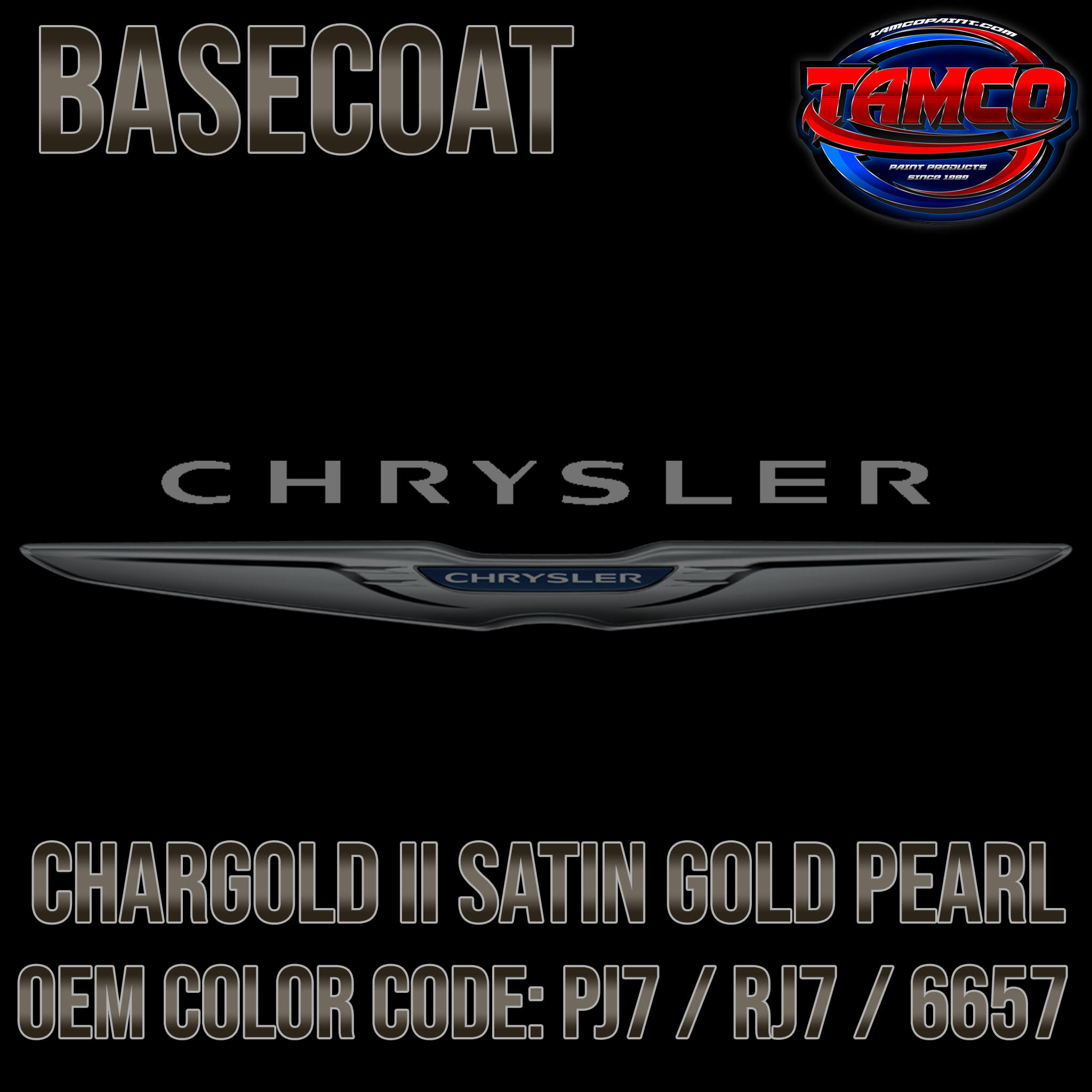 Chargold II Satin Gold OEM Basecoat