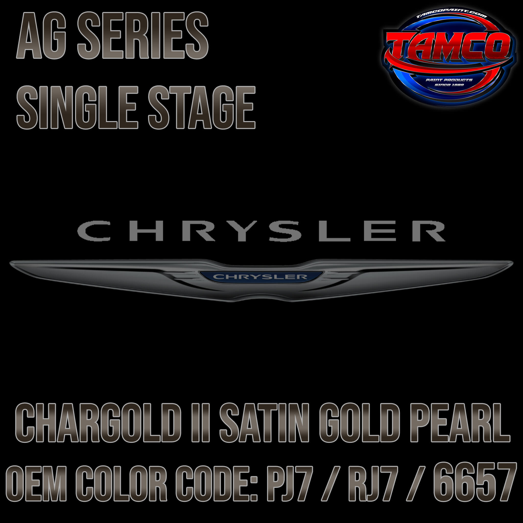 CHRYSLER CHARGOLD II SATIN GOLD PEARL