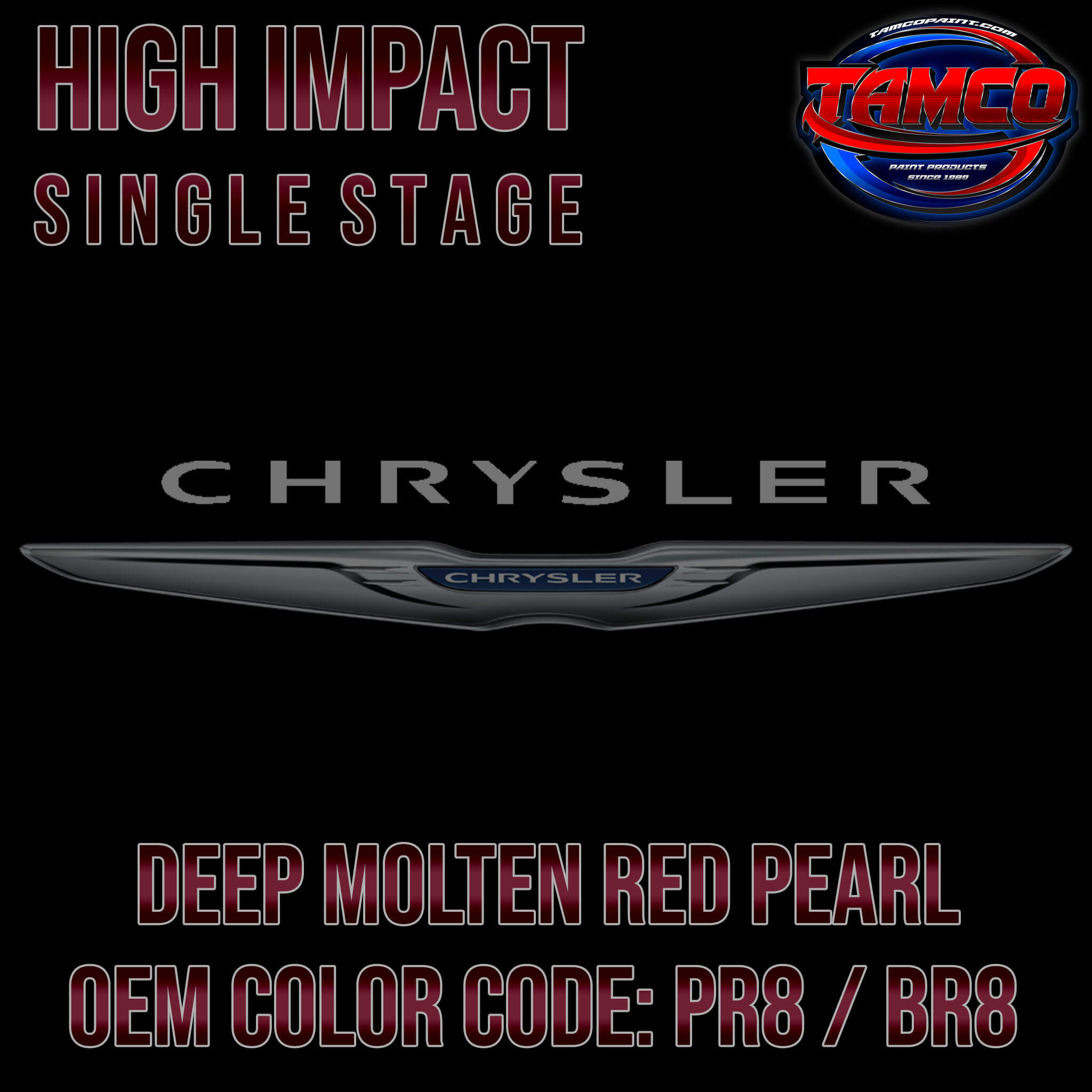 Chrysler Deep Molten Red Pearl