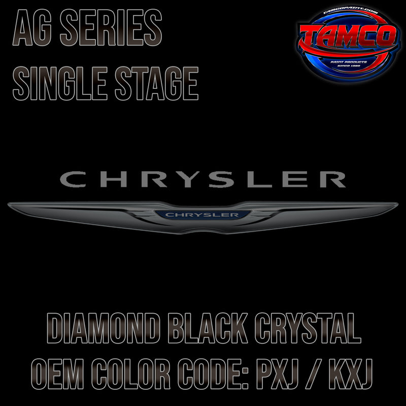 Chrysler Diamond Black Crystal | PXJ / KXJ | 2017-2022 | OEM AG Series Single Stage