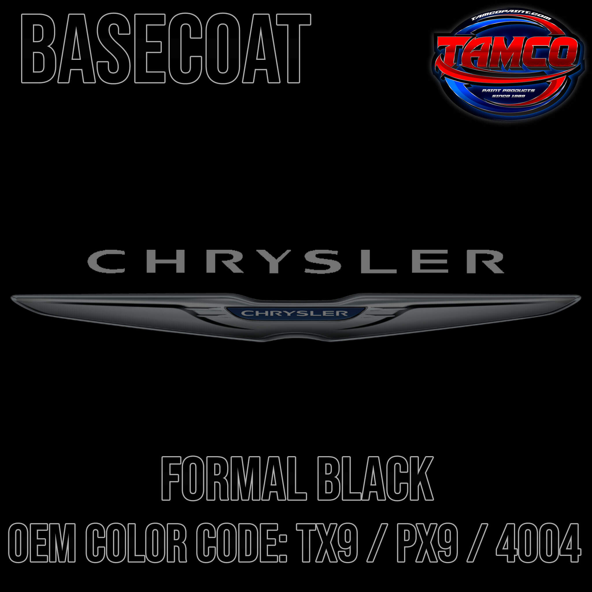 Formal Black OEM Basecoat