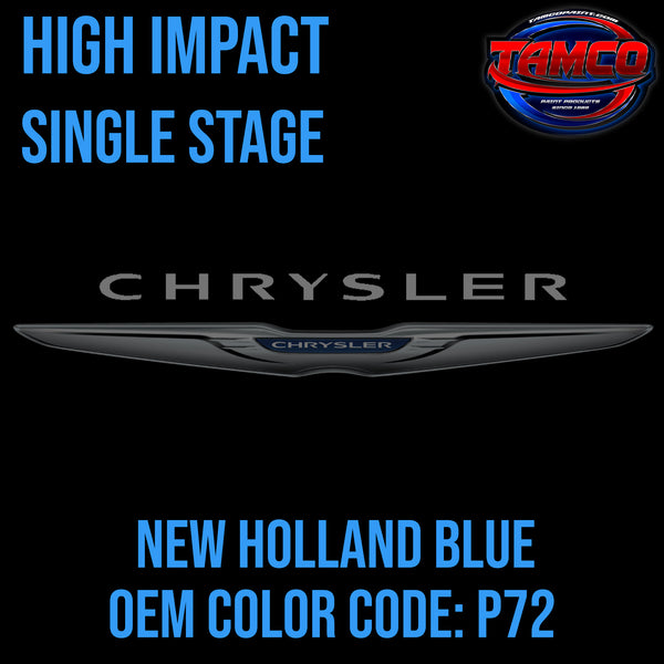 Chrysler New Holland Blue | P72 | 2012-2020 | OEM High Impact Series Single Stage