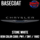 Chrysler Stone White Basecoat