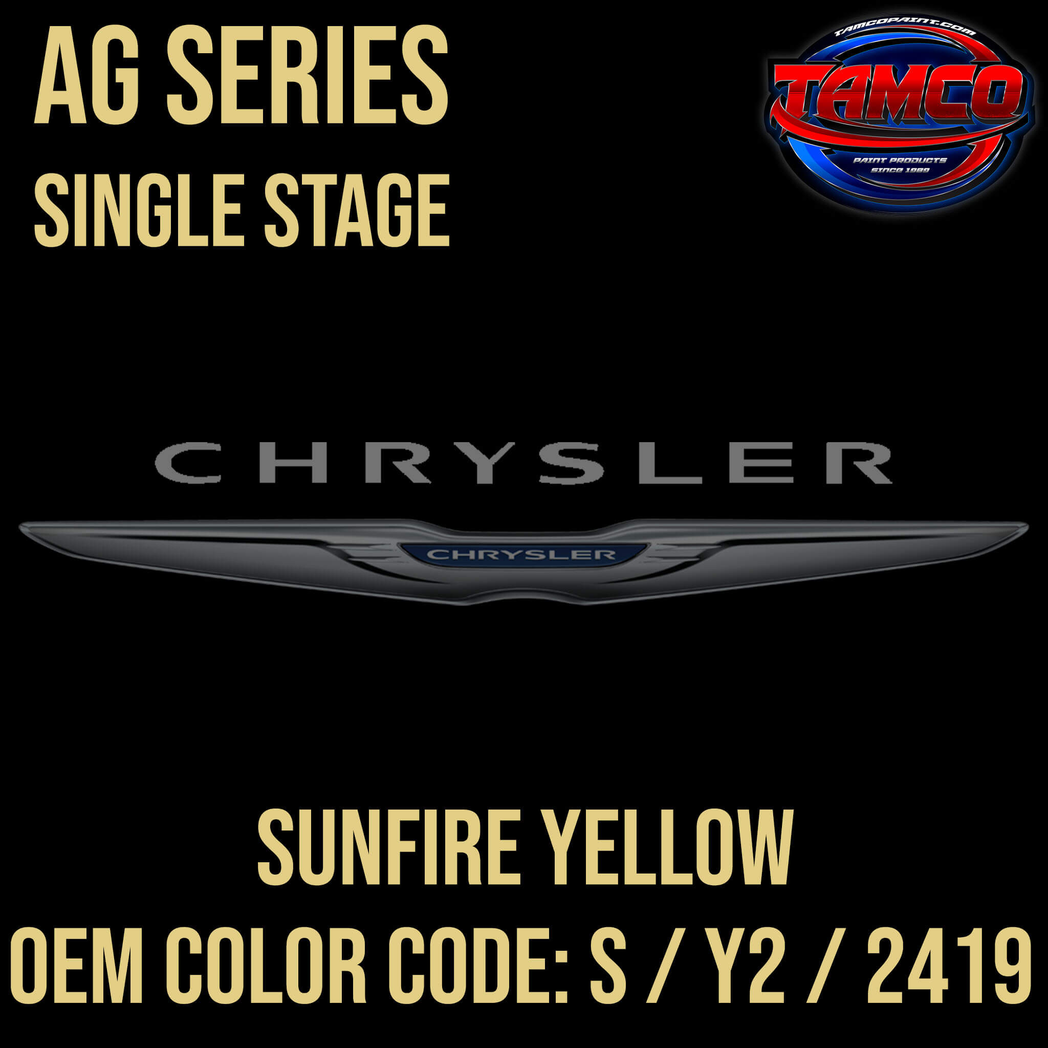 Chrysler Sunfire Yellow