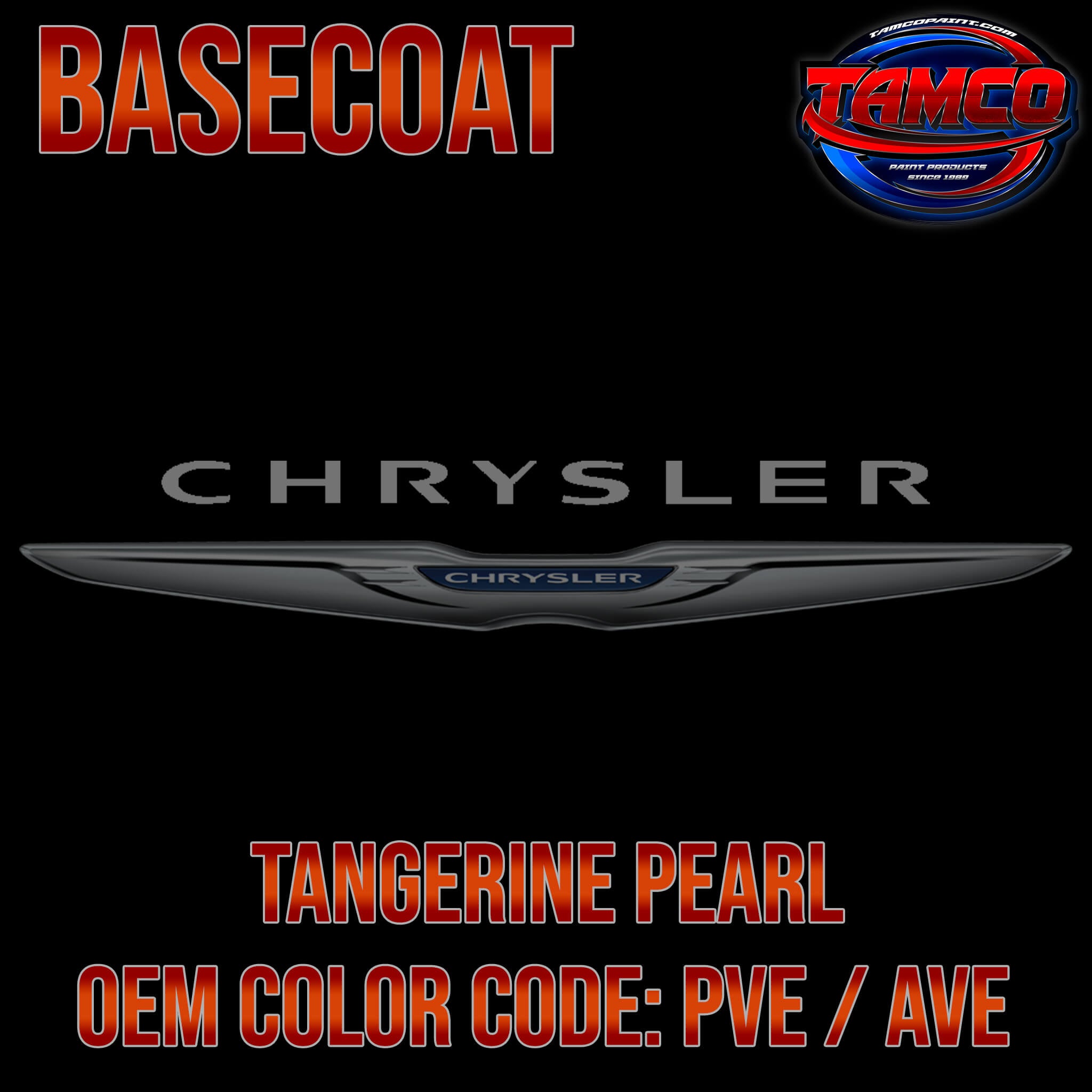 Chrysler Tangerine Pearl Basecoat