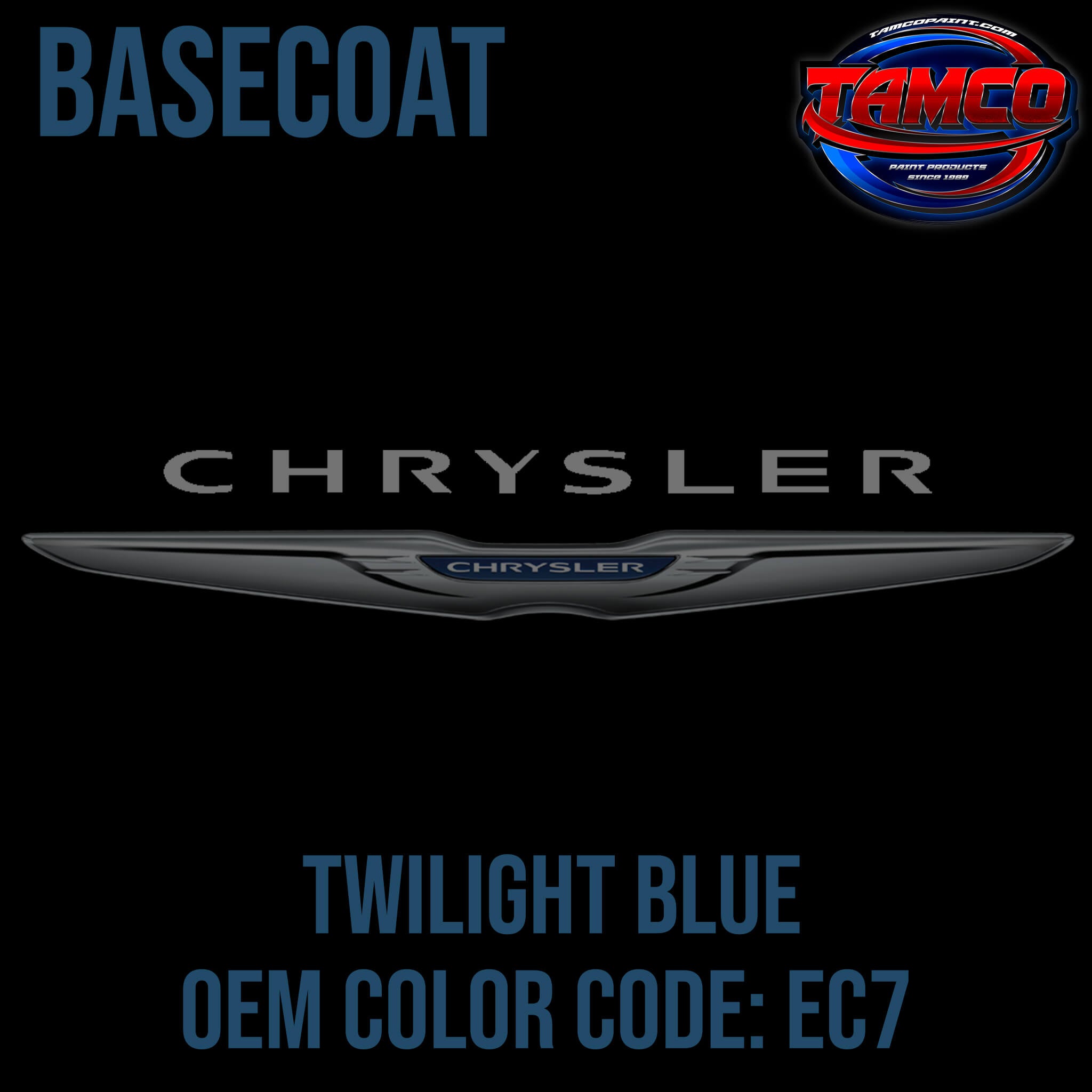 Chrysler Twilight Blue Basecoat