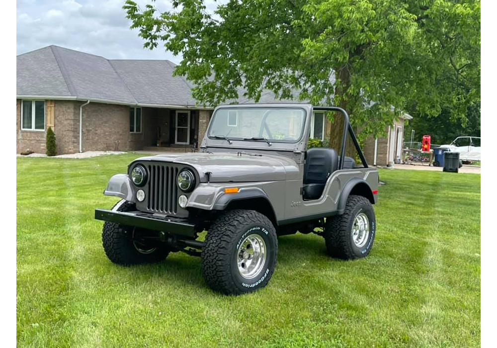 Chrysler Destroyer Gray on 1986 Jeep CJ-7