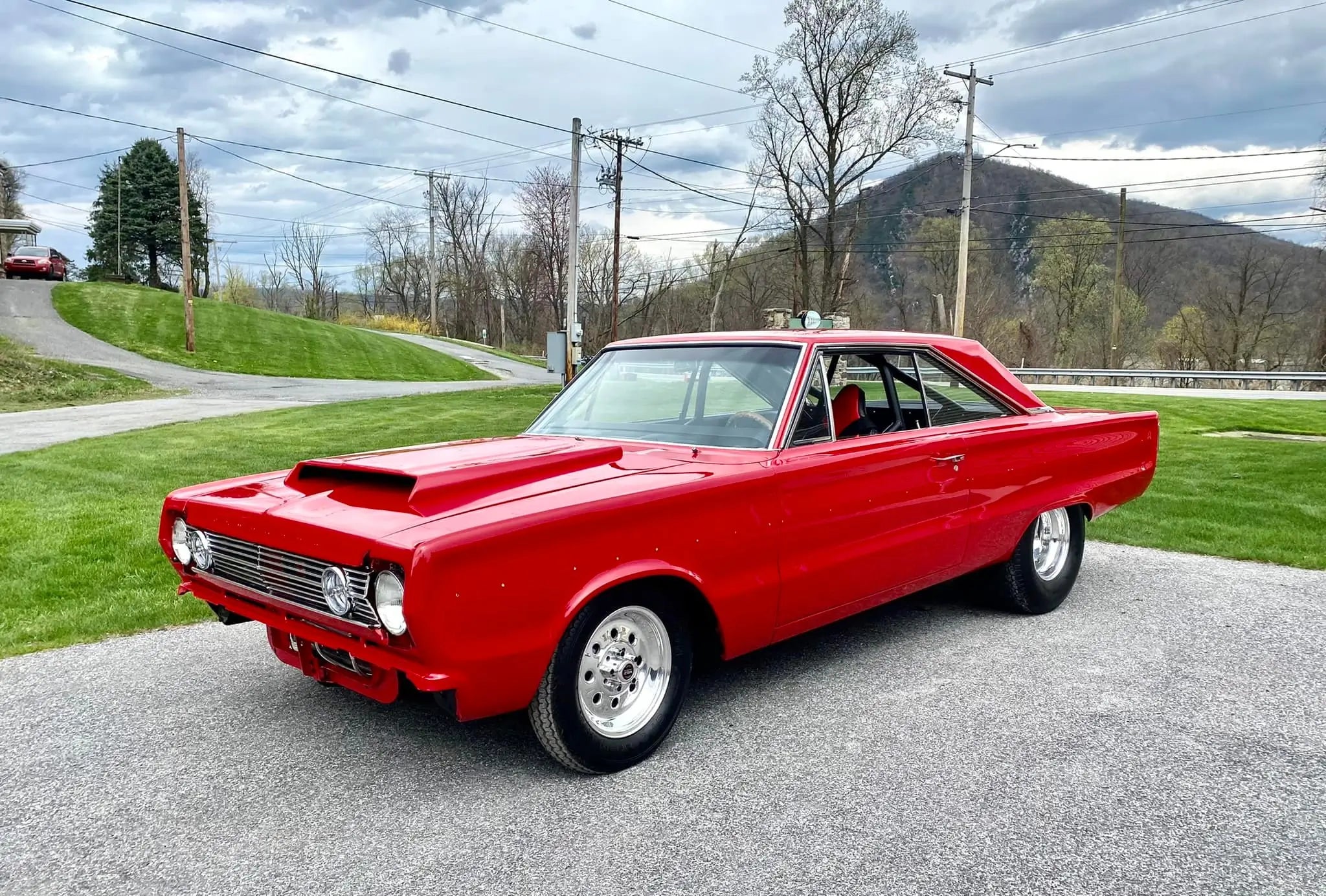 Tamco Paint Chrysler Viper Red on 1966 Plymouth Belvedere