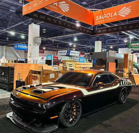 Tamco Paint Clearcoats in Dodge Challenger