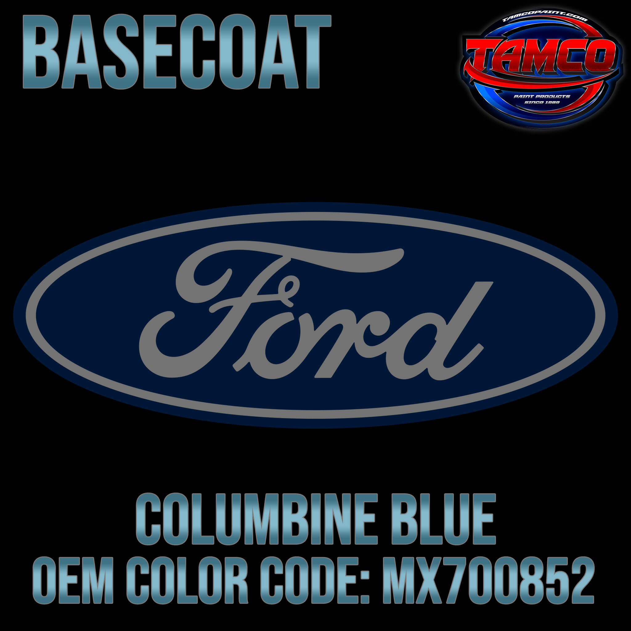 Columbine Blue OEM Basecoat