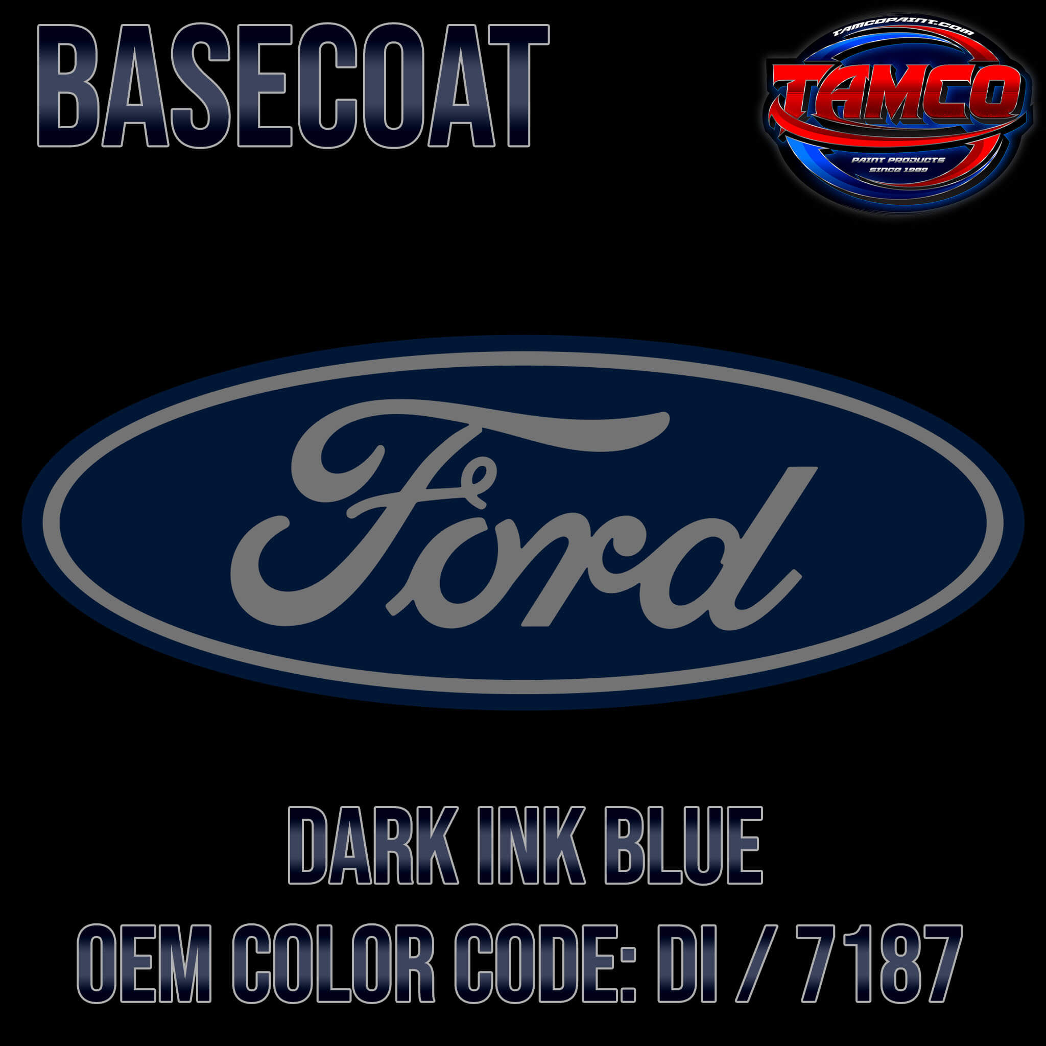 Dark Ink Blue OEM Basecoat