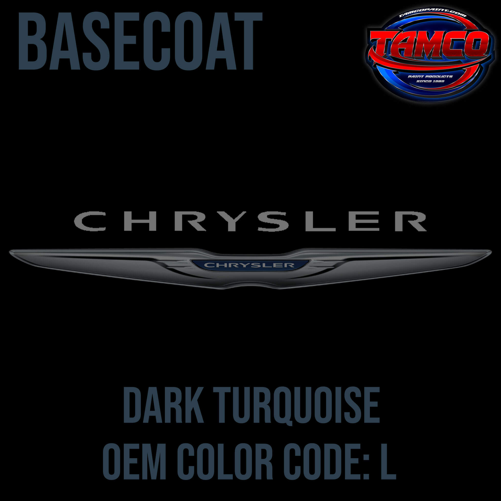 Dark Turquoise OEM Basecoat
