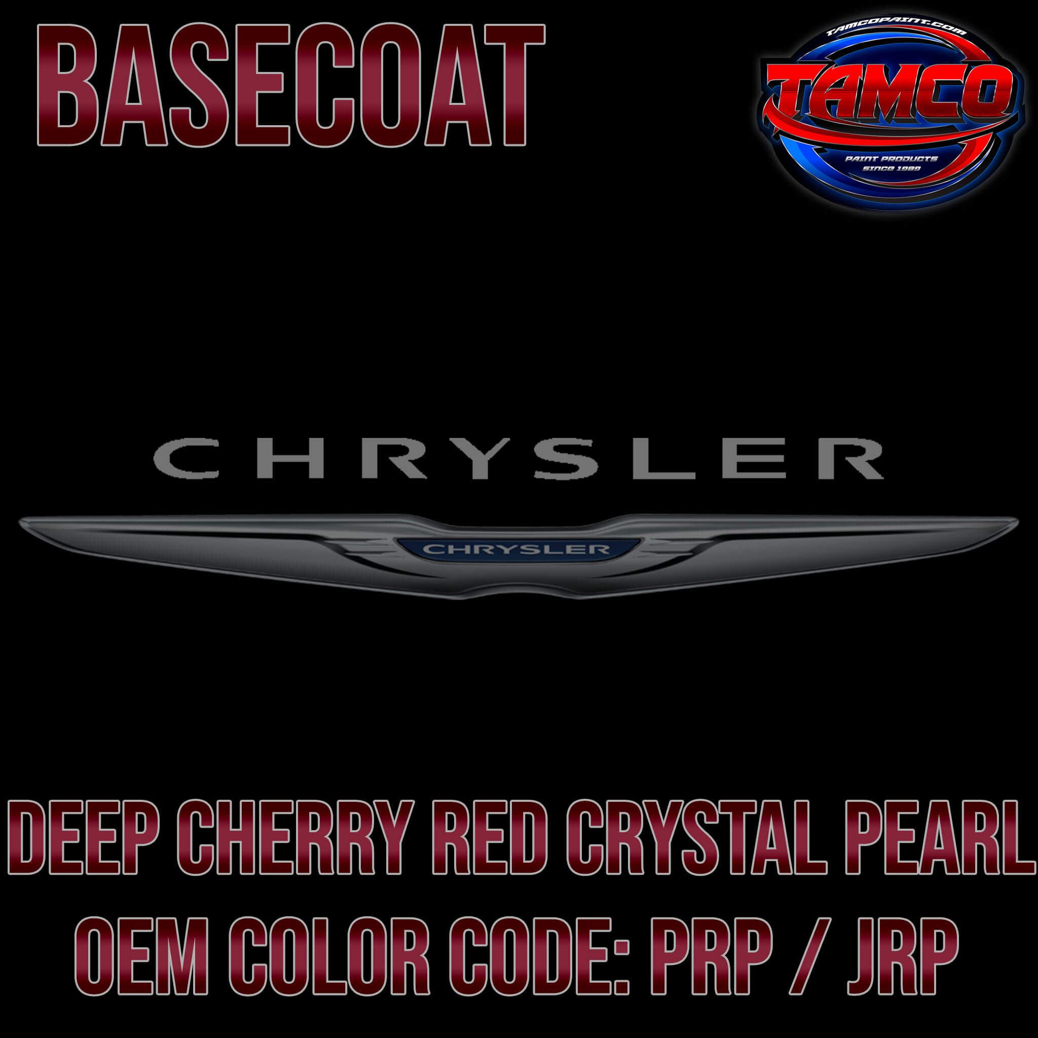 Deep Cherry Red Crystal Pearl OEM Basecoat