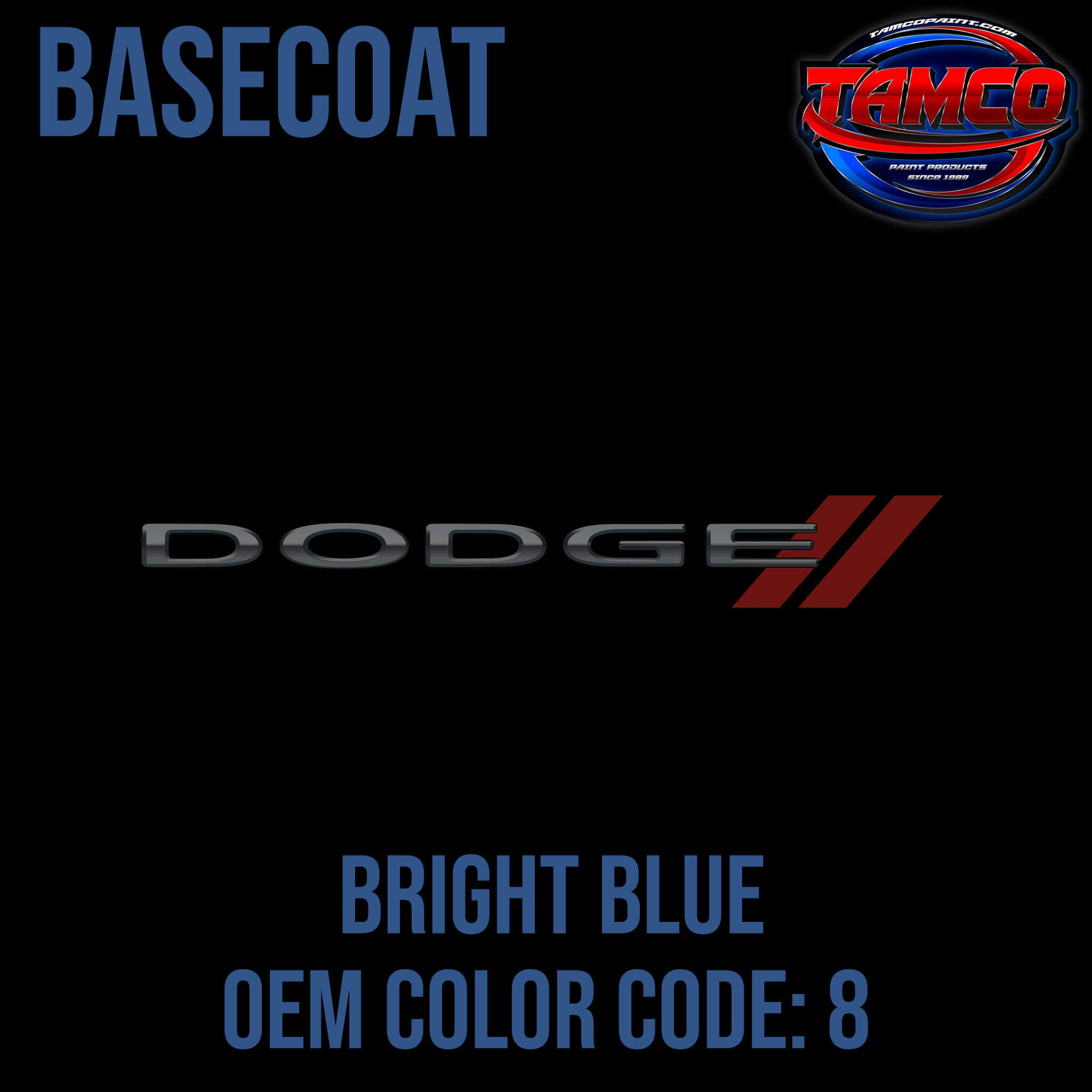 Bright Blue OEM Basecoat