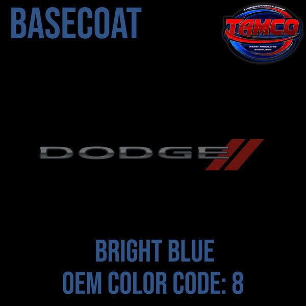 Dodge Bright Blue | 8 | 1967 | OEM Basecoat