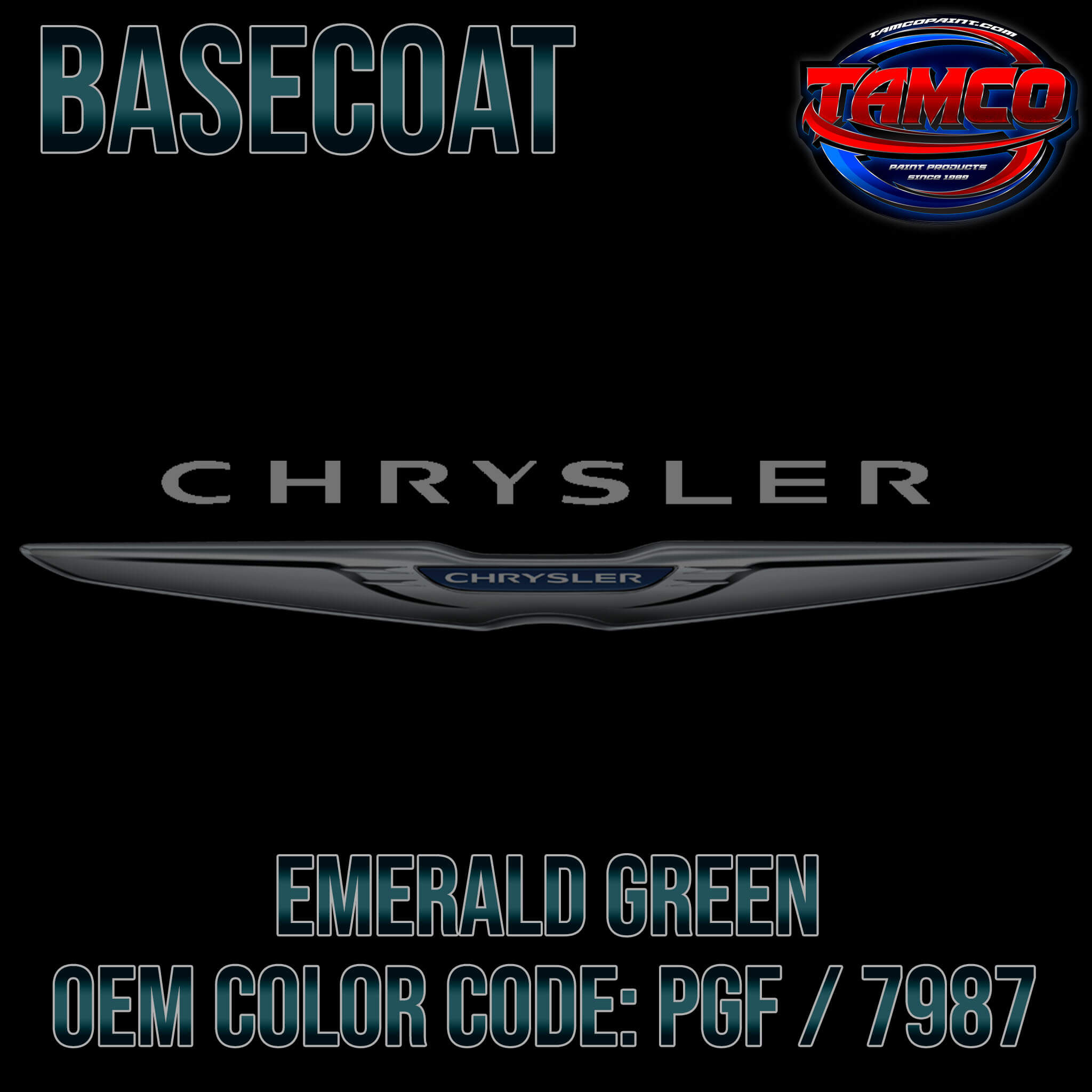 Emerald Green OEM Basecoat
