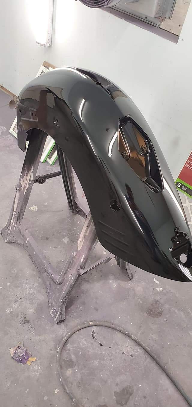 Tamco Paint Murdered Out Black motor part