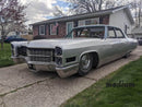 Slick Silver Metallic Cadillac Fleetwood