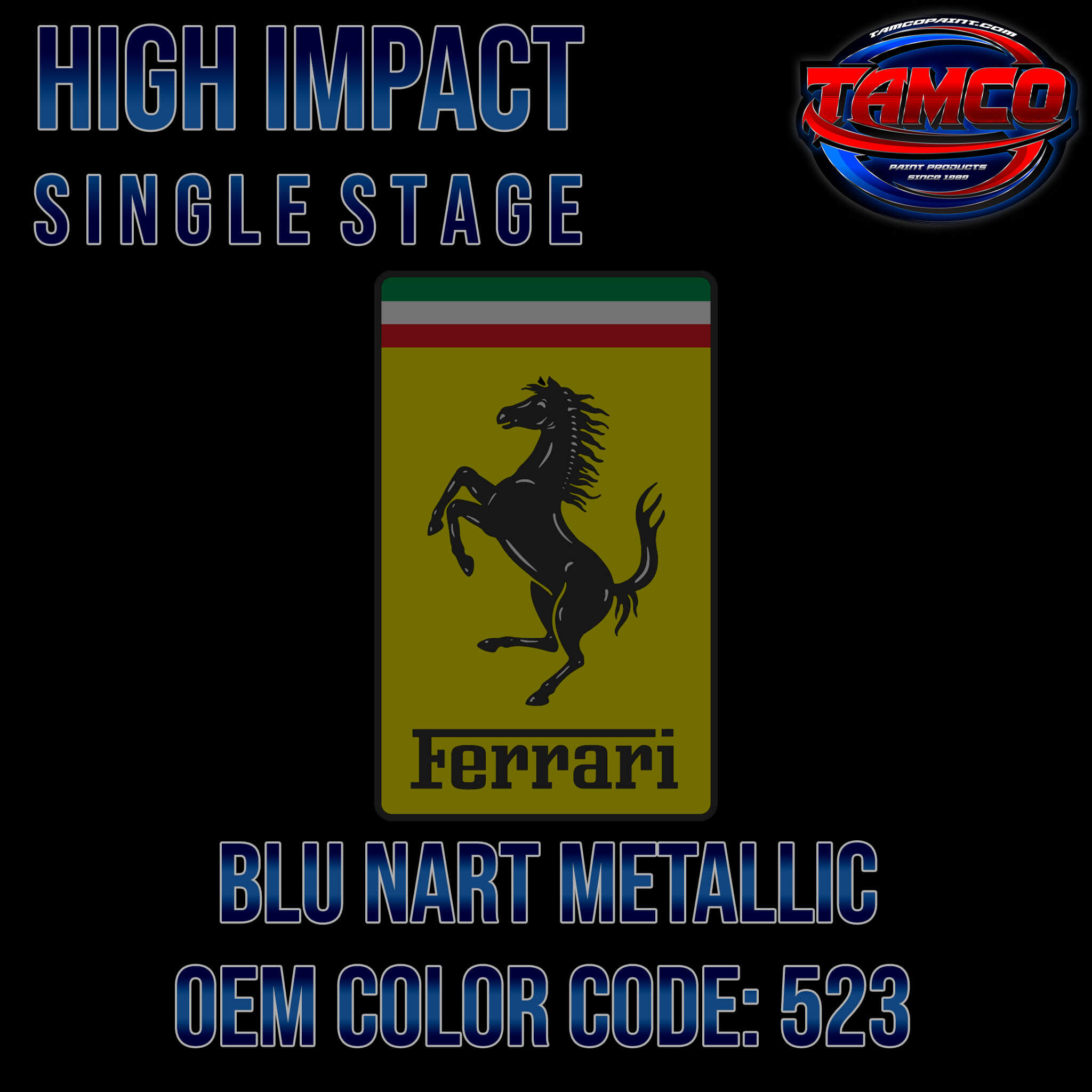 Ferrari Blu Nart Metallic