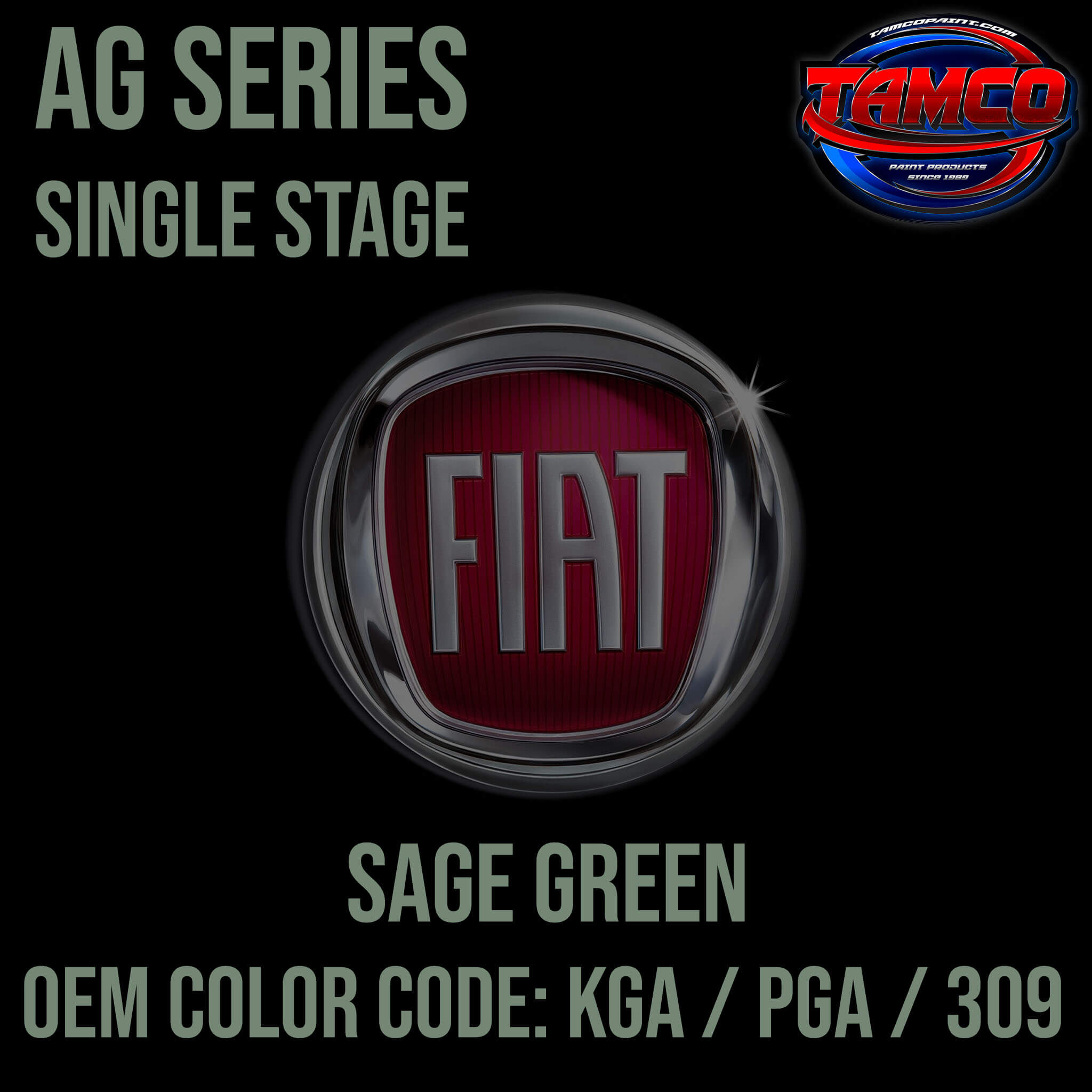 Fiat Sage Green