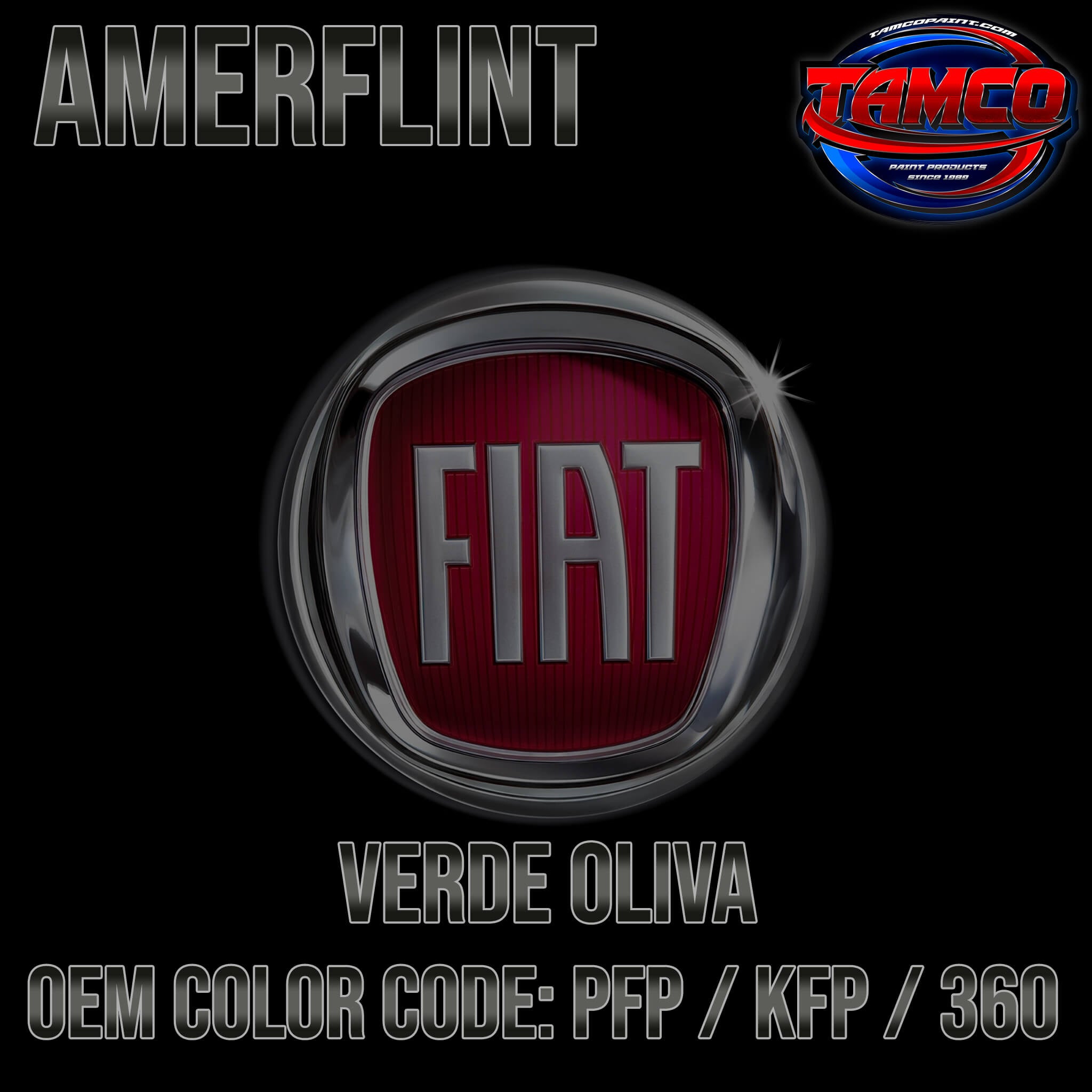 Fiat Verde Oliva OEM Amerflint II Series Single Stage