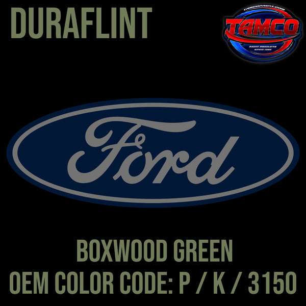 Ford Boxwood Green | P / K / 3150 | 1968-1974 | OEM DuraFlint Series Single Stage
