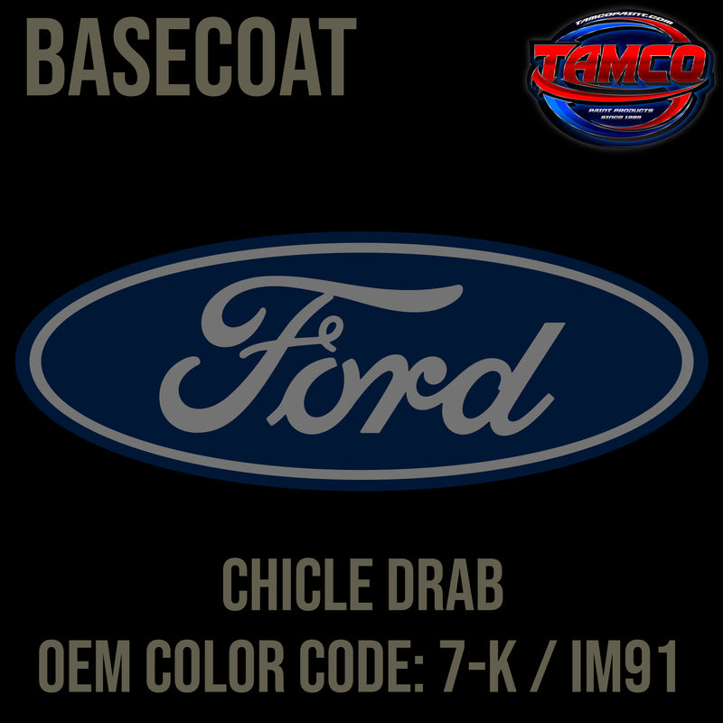 Ford Chicle Drab | 7-K | 1929-1931 | OEM Basecoat