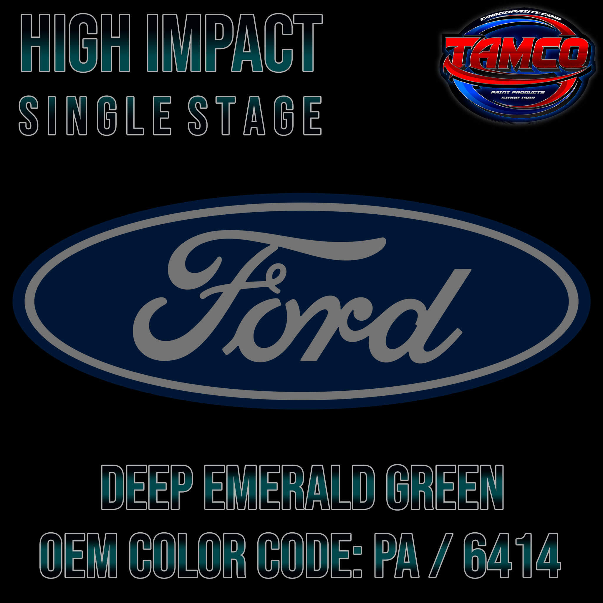 Ford Deep Emerald Green | PA / 6414 | 1990-2002 | OEM High