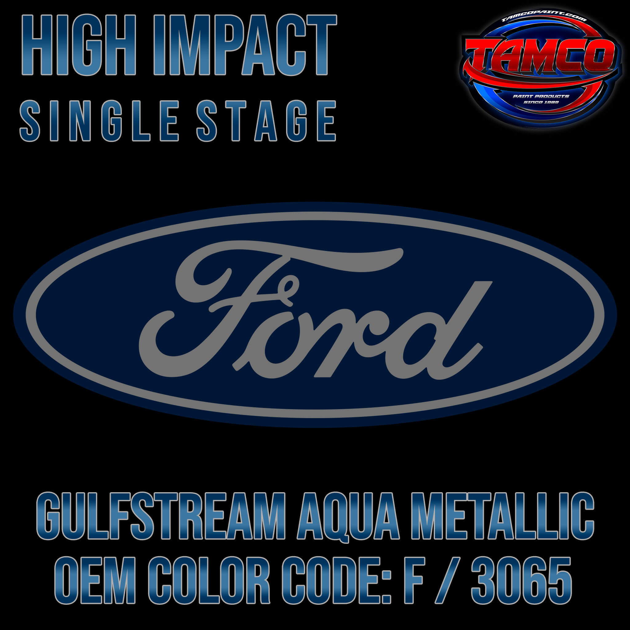 Ford Gulfstream Aqua Metallic