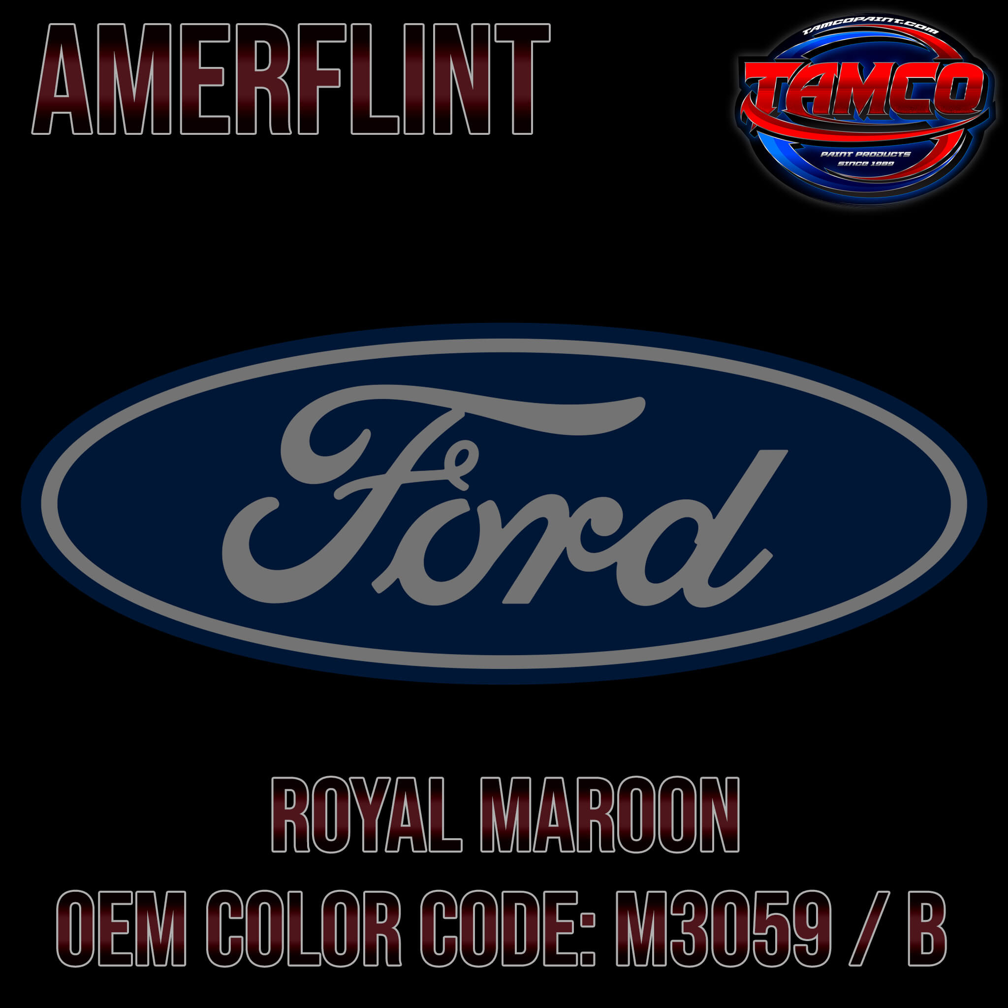 Royal Maroon OEM Amerflint II Singlestage