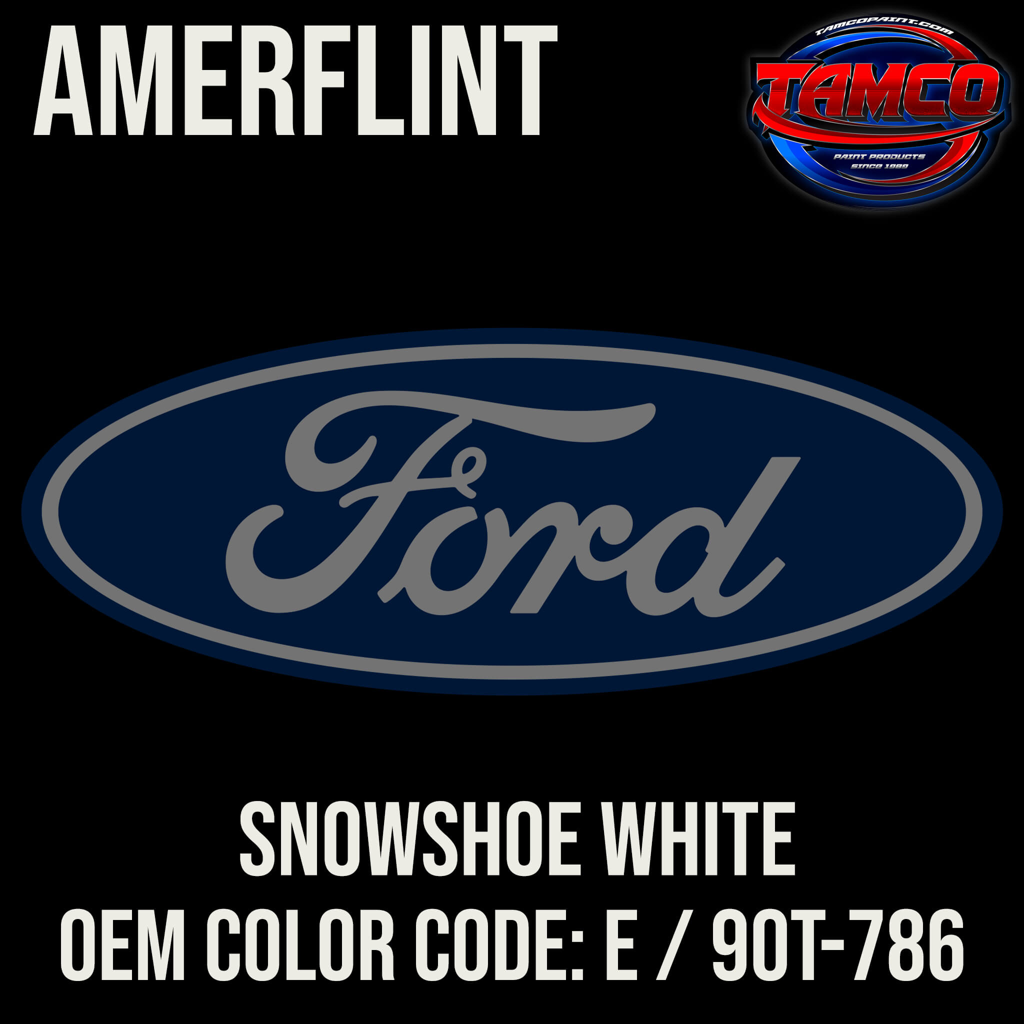 Snowshoe White OEM Amerflint II Singlestage