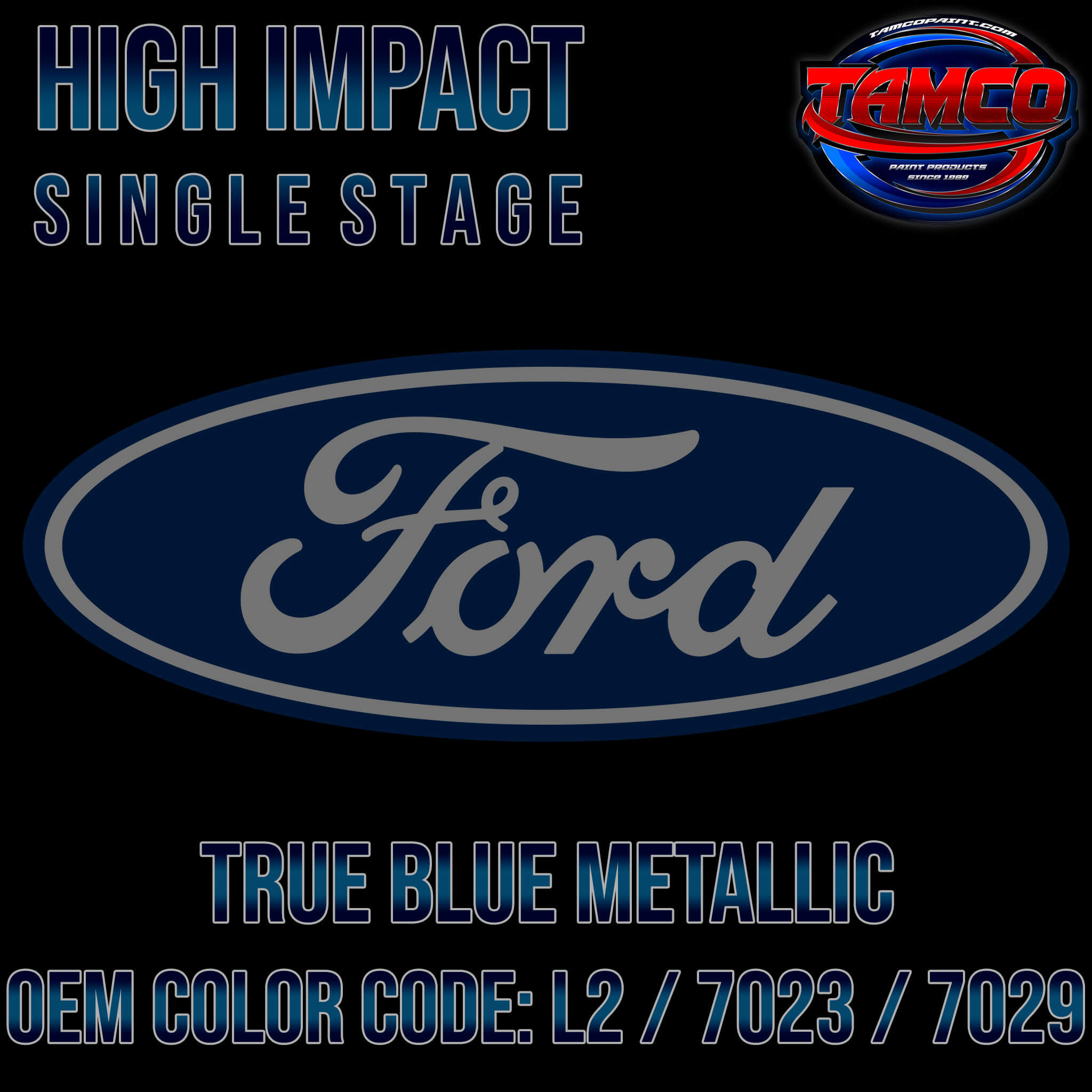 Ford True Blue Metallic