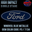 Ford Windveil Blue Metallic