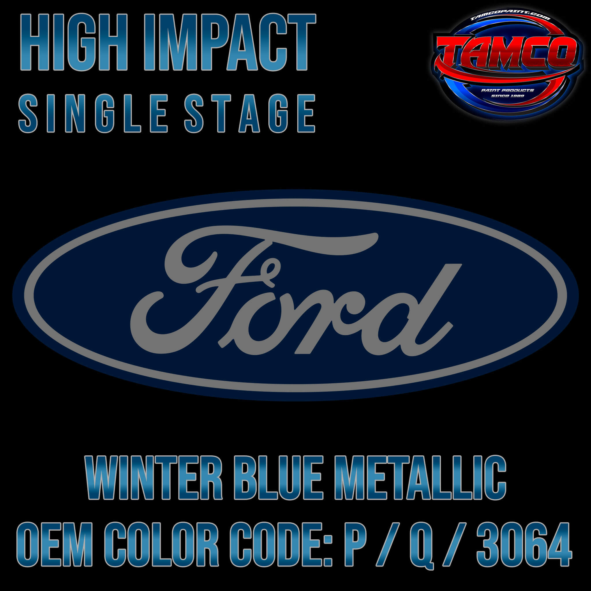Ford Winter Blue Metallic