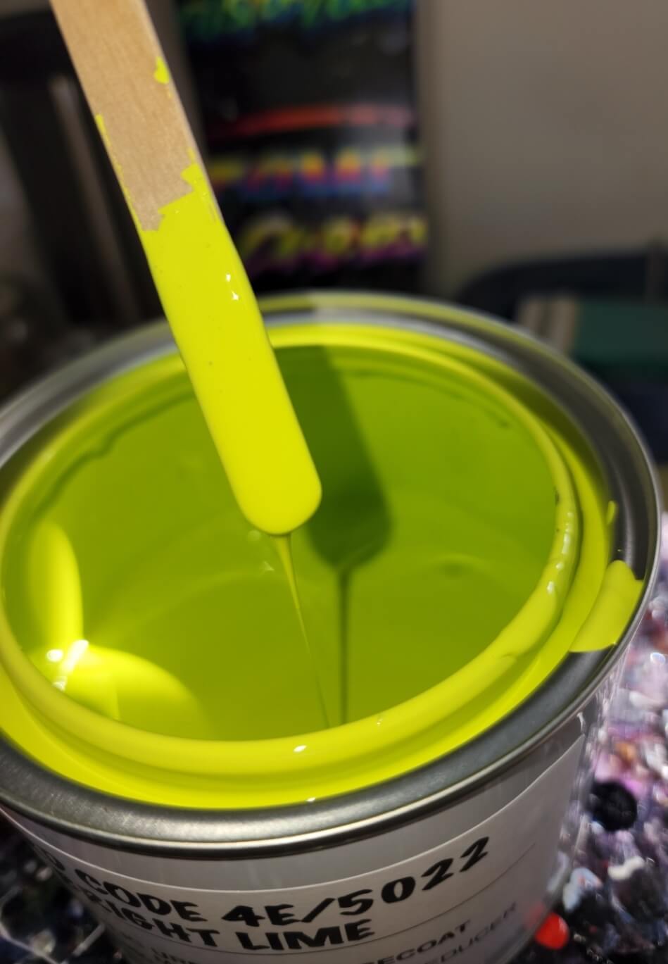 Ford Bright Lime Can