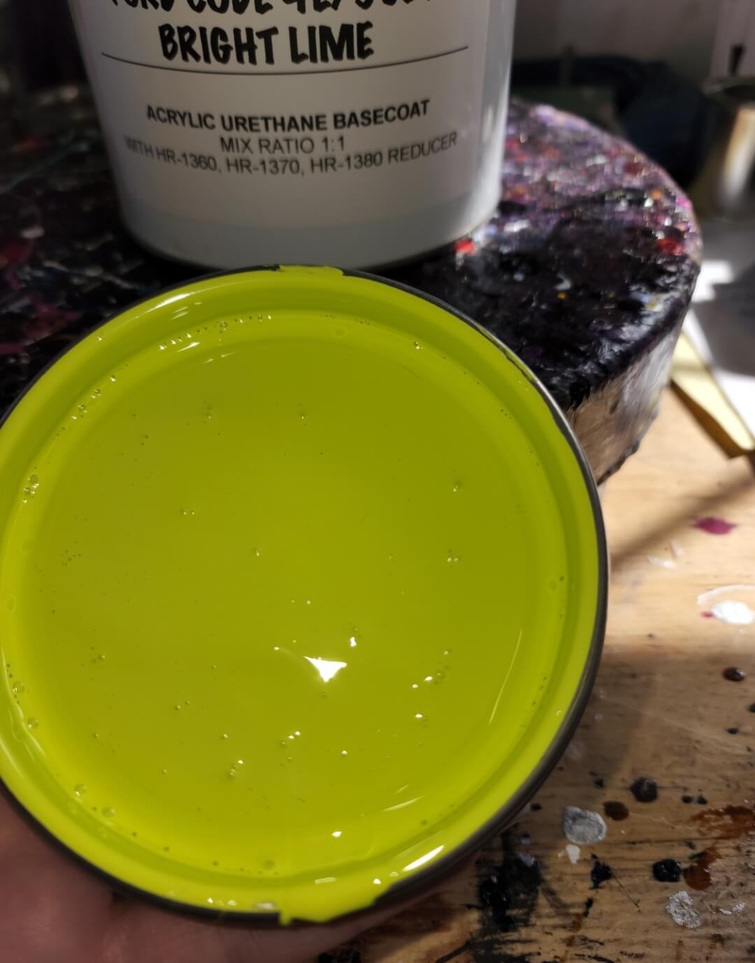 Ford Bright Lime Can