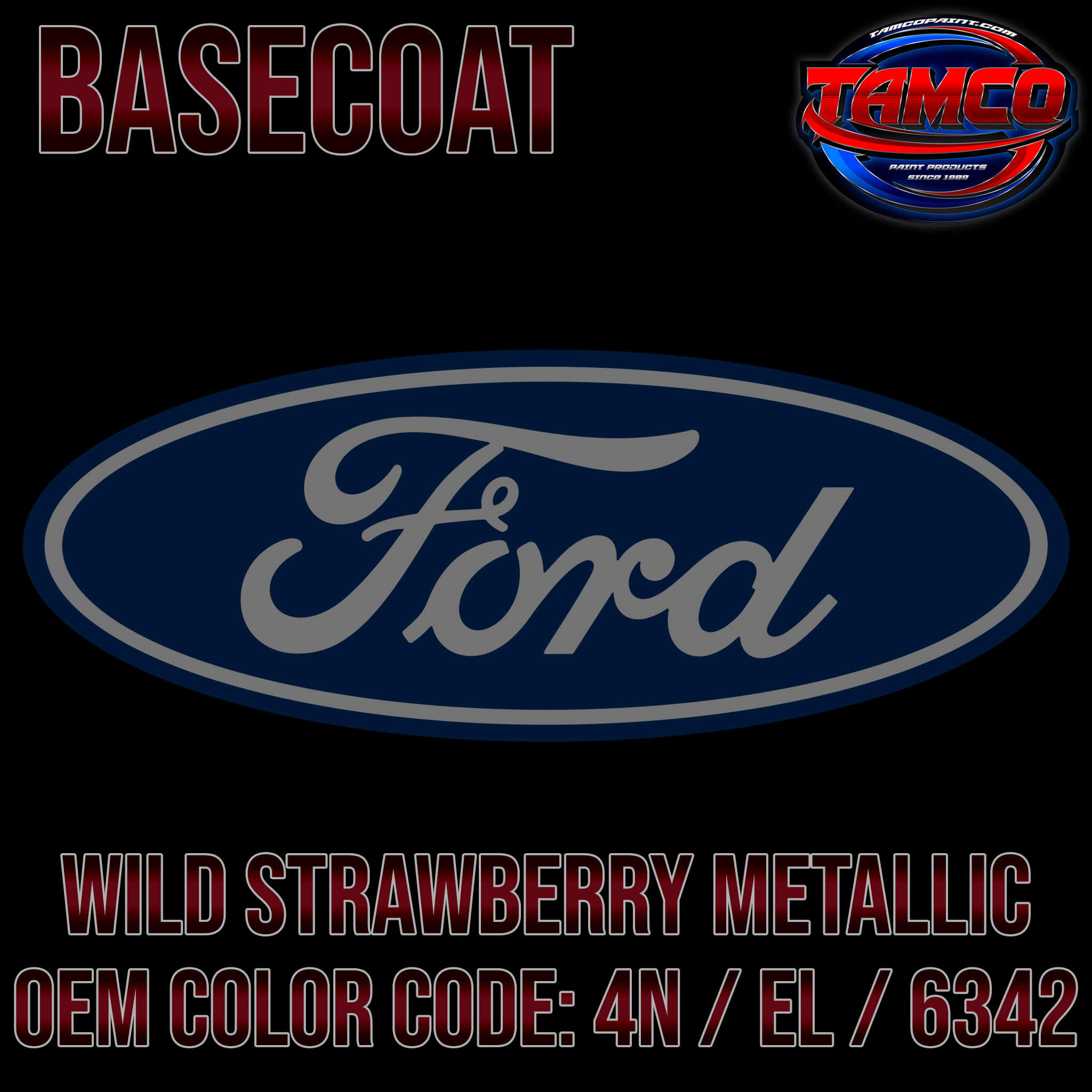 Ford Wild Strawberry Metallic OEM Basecoat