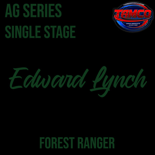 Edward Lynch | Forest Ranger | Customer Color AG Series Single Stage