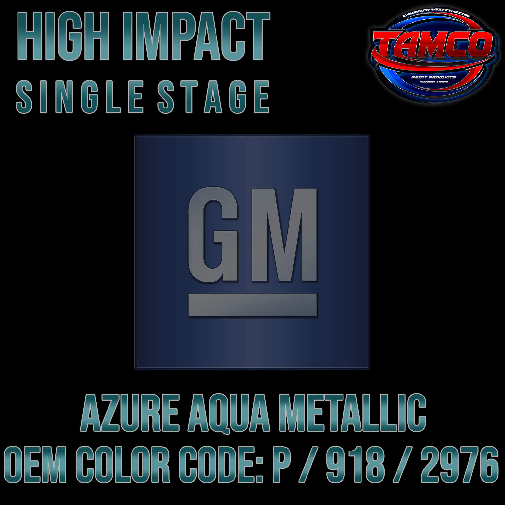 GM Azure Aqua Metallic