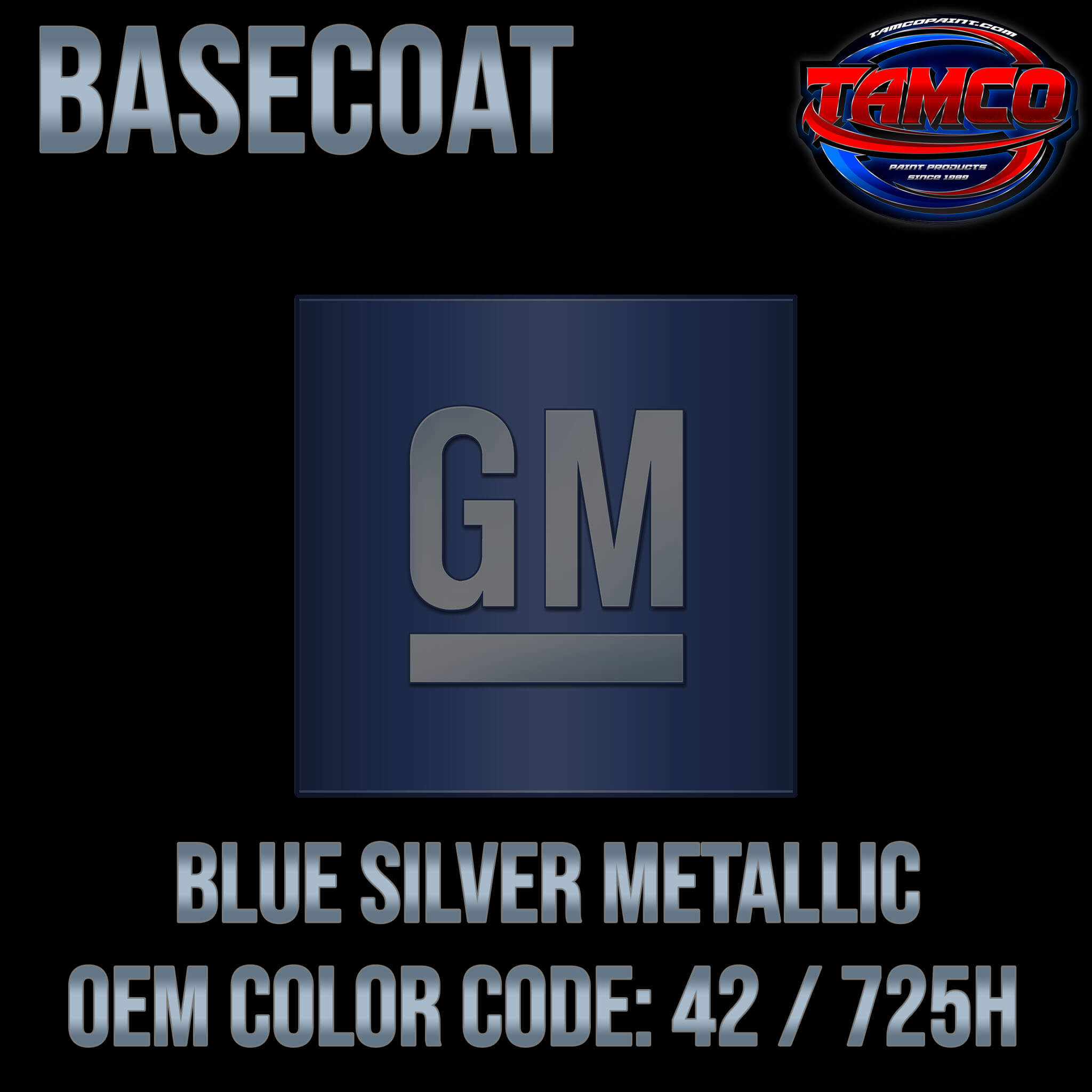Blue Silver Metallic Basecoat
