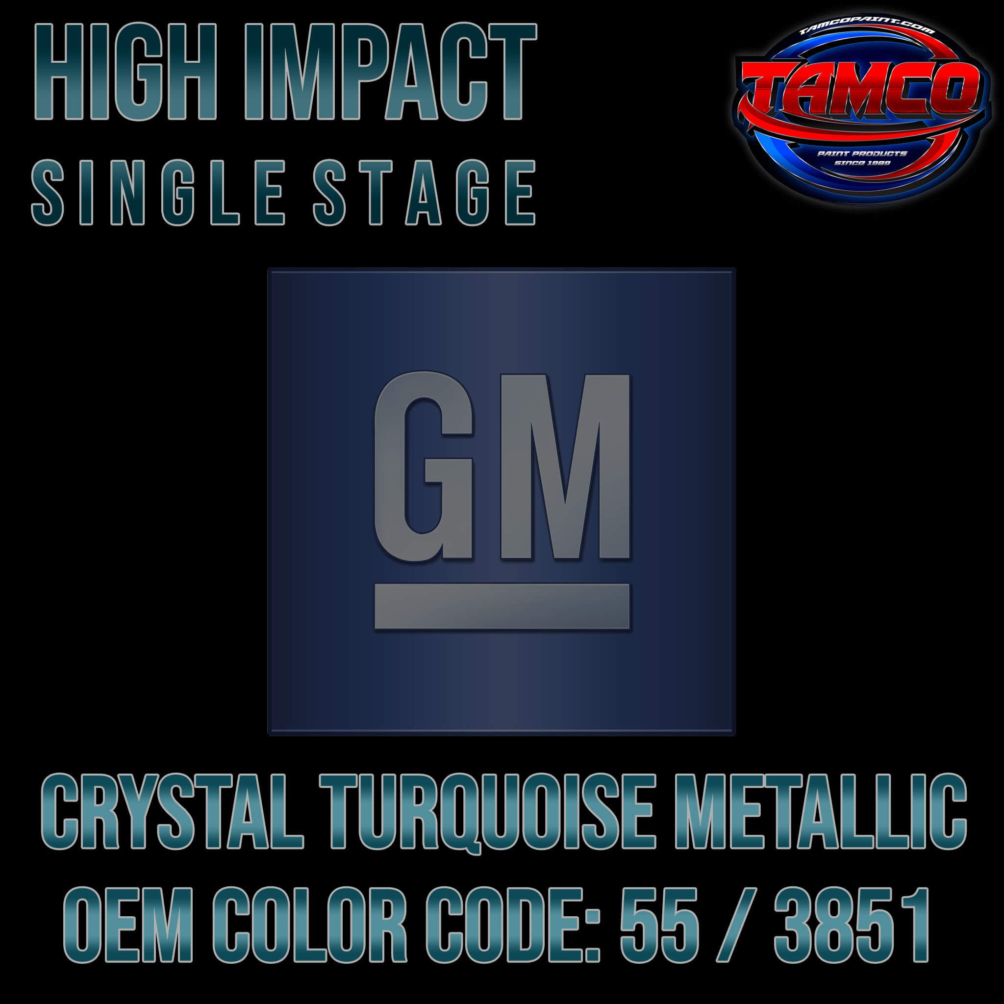 GM Crystal Turquoise Metallic