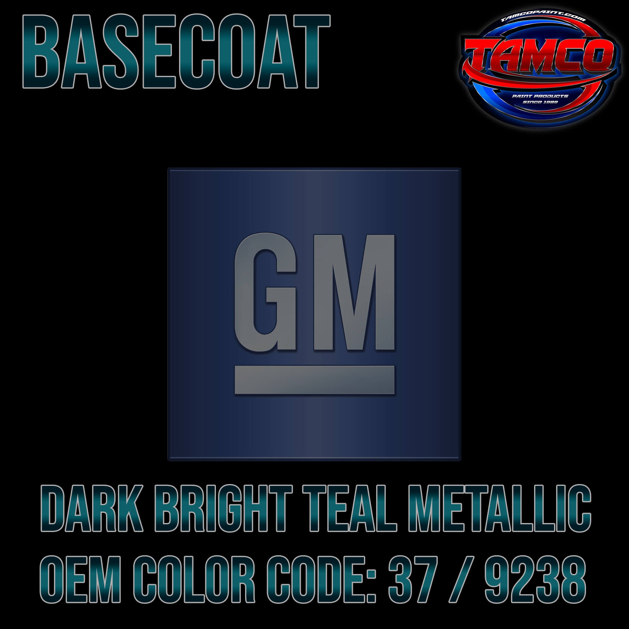 Dark Bright Teal OEM Basecoat