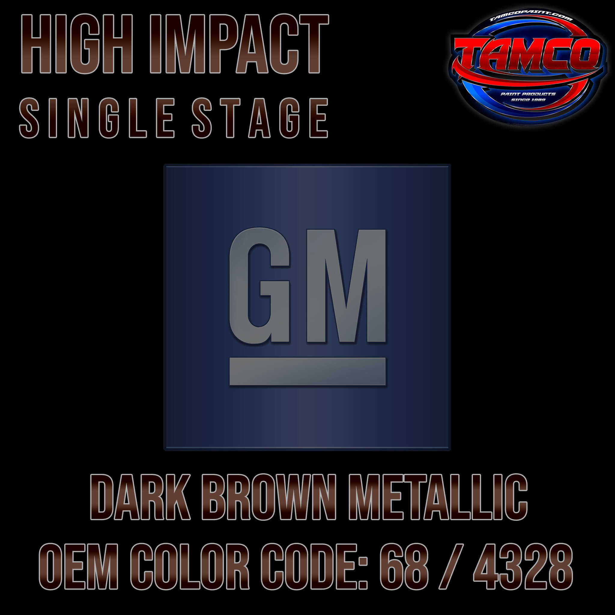 GM Dark Brown Metallic