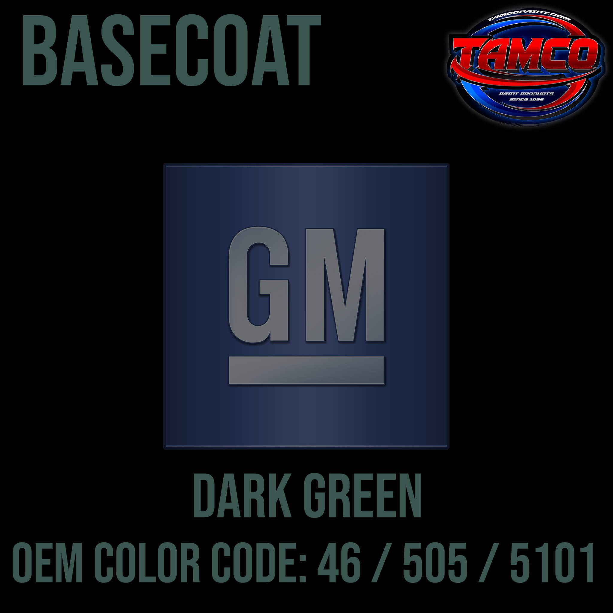 Dark Green OEM Basecoat