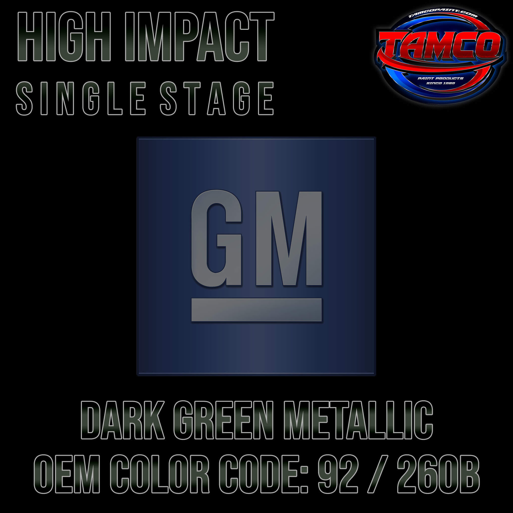 GM Dark Green Metallic