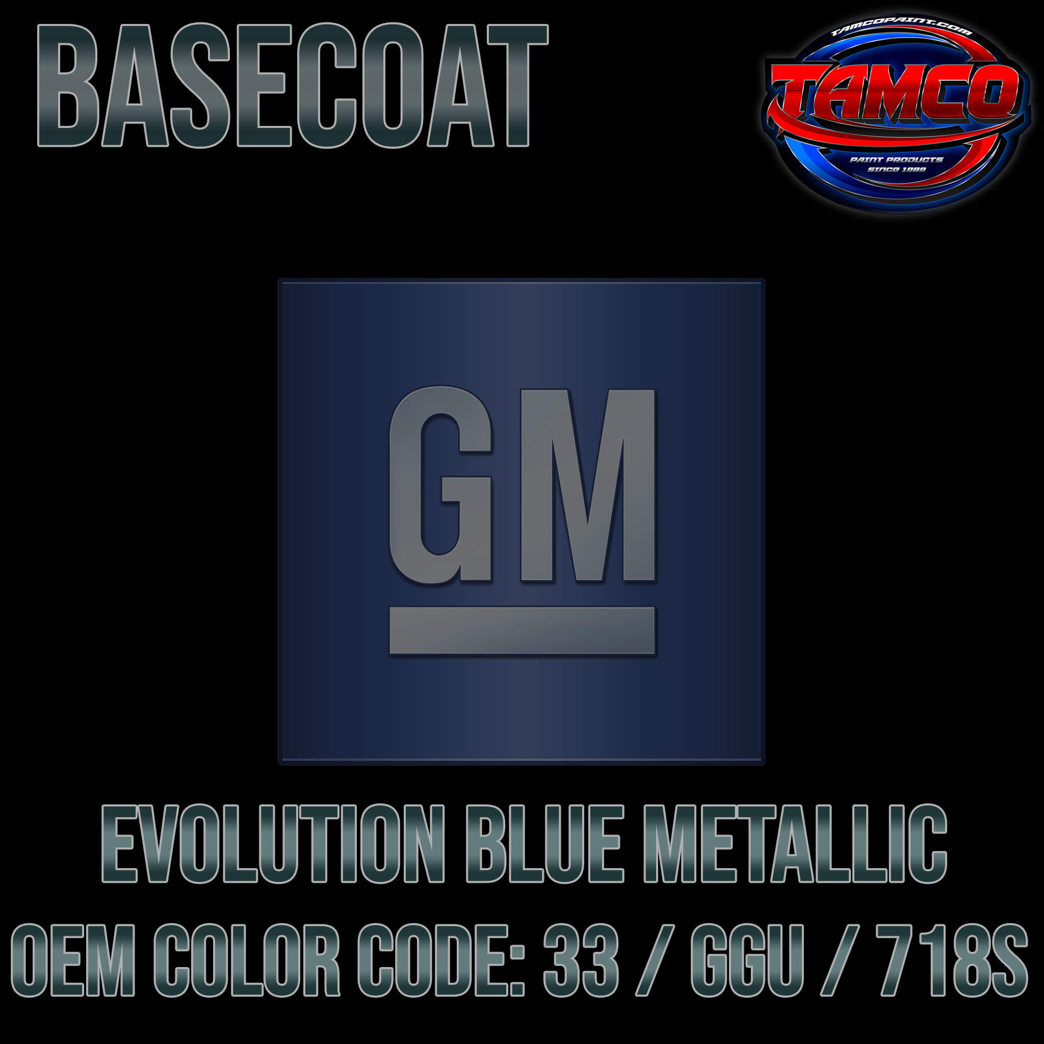 Evolution Blue OEM Basecoat