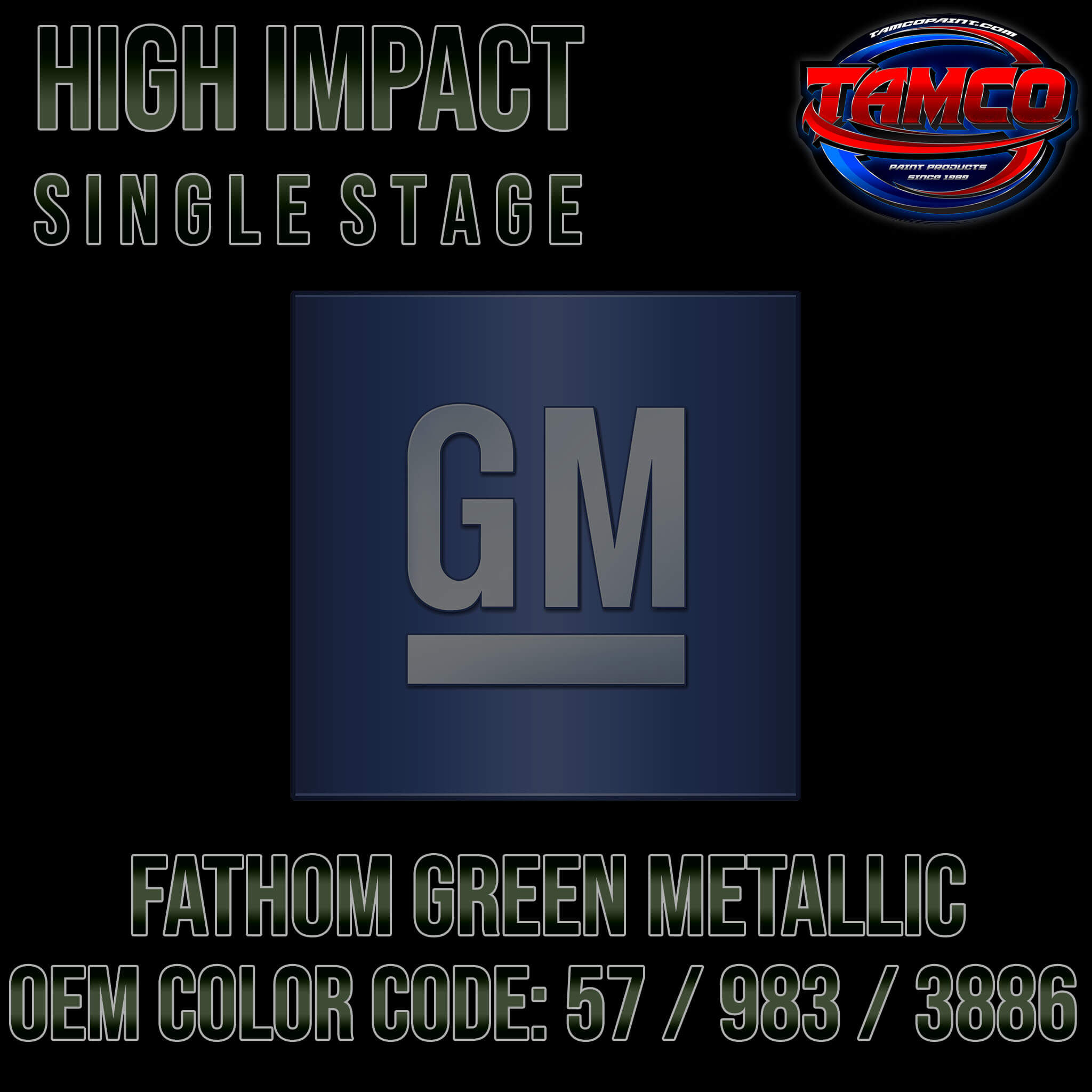 GM Fathom Green Metallic